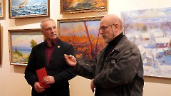 06. Открытие осенней выставки Объединения русских художников в Эстонии. Центр культуры MERE, 21 ноября 2025 г. Фото- Александр Хмыров