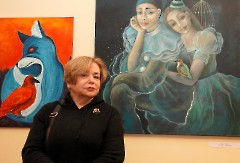 19. Открытие осенней выставки Объединения русских художников в Эстонии. Центр культуры MERE, 21 ноября 2025 г. Фото- Александр Хмыров