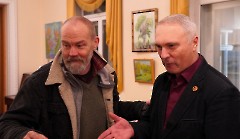 34. Открытие осенней выставки Объединения русских художников в Эстонии. Центр культуры MERE, 21 ноября 2025 г. Фото- Александр Хмыров