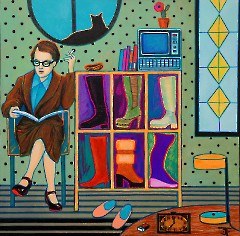 15. Открытие выставки «СинемАрт» художника Инны Тюриковой. Художественная галерея Bjarte, 7 октября 2026 г. Фото- Александр Хмыров