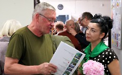 34. Открытие выставки «СинемАрт» художника Инны Тюриковой. Художественная галерея Bjarte, 7 октября 2026 г. Фото- Александр Хмыров