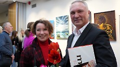 36. Открытие юбилейной выставки Сергея Волочаева. Центр культуры Kaja, 27 октября 2025 г. Фото- Александр Хмыров