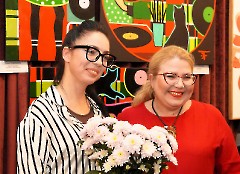 08. Открытие выставки «Музыка зимних праздников» в Театральной галерее. 6 ноября 2025 г. Фото- Александр Хмыров