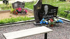 4. Кладбище Рауди. Могила Разгуляева Александра Михайловича. Фото Александра Хмырова, 5 августа 2025 г.