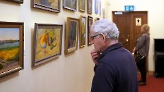 12. Открытие выставки «НАЧАЛО» объединения MARA ART-STUDIO. Центр русской культуры, 28 января 2025 г. Фото -  Александр Хмыров