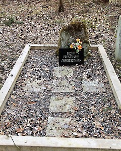 12. Могила воинов  Северо-Западной армии в Азери. 8.10.2013. Фото Александра Хмырова.