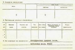 2. Братская могила в пос. Авинурме. Учётная карточка воинского захоронения