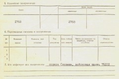 2. Ида-Вируский уезд. Воинское захоронение № 1 . Учётная карточка воинского захоронения