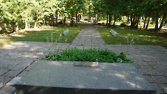 6. Ао. Кладбище. Воинское захоронение №7. Фото - Александр Хмыров, 30 июля 2025 г.