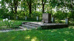6. Локса. Воинское захоронение № 5. Фото - Александр Хмыров, 30 июля 2025 г.