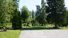 2. Тамсалу. Кладбише. Фото - Александр Хмыров, 30 июля 2025 г.
