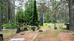 7. Хаапсалу, Лесное кладбище. Памятник на месте казни в 1941 г. Фото - Александр Хмыров, 2 июля 2023 г.