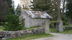 Ridala uus kalmistu. Главные ворота. Дата 29.10.2008