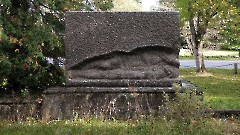 2. Канепи. Воинское захоронение № 3. Фото- Александр Хмыров, 28 сентября 2025 г.