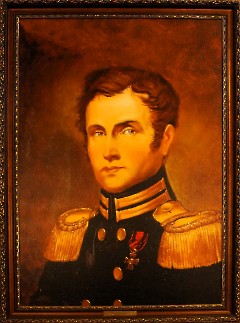 33. Портрет Отто Евстафьевича Коцебу (30.12.1787-15.02.1846). Капитан 1-го ранга. Центр культуры 'Mere', 29 ноября 2025 г. Фото- Александр Хмыров