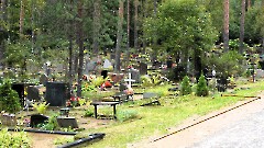 4. Кладбище Рауди. Могила Бродского Ю.А. (8.VII.1966 - 26.V.1986). Фото Александра Хмырова, 1 сентября 2025 г. (2)