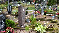 7. Кладбище Рауди. Могила Бродского Ю.А. (8.VII.1966 - 26.V.1986). Фото Александра Хмырова, 1 сентября 2025 г. (2)