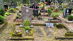 9. Кладбище Рауди. Могила Бродского Ю.А. (8.VII.1966 - 26.V.1986). Фото Александра Хмырова, 1 сентября 2025 г.
