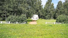 1. Могила Румянцева Михаила Васильевича. Фото - Александр  Хмыров, 26 июля 2022 г.