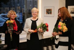 В Таллине с большим успехом прошла выставка графики Владислава и Веры Станишевских