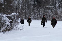 Ушли в предрассветный туман…