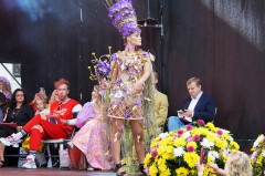 «Цветочный бал» и в Международный конкурс флористов «Цветочное платье 2021» в Таллине 
