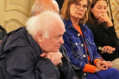 В Зеркальном зале Русского театра состоялась пресс-конференция по случаю открытия 74-го театрального сезона