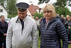 Церемония у памятника морякам с эсминца «Карл Маркс»