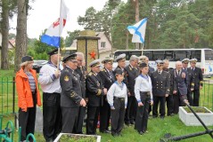 Церемония у памятника морякам с эсминца «Карл Маркс»