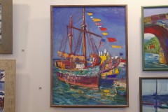 С открытия выставки Владимира Бачу «Времена года»