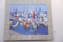 С открытия выставки Владимира Бачу «Времена года»