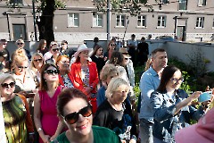 Презентация работ Малле Лейс в музее Каламая в Таллине