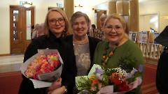 40. Юбилейный концерт «Студия JOY и друзья» - 30 лет творчества, вдохновения и радости. Центр русской культуры, 16 апреля 2025 г. Фото- Александр Хмыров 