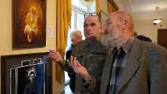 40. На открытии выставки «2005-2025. Ушедшая эпоха». Таллин, Центр культуры (Мере пст.5), 23 сентября 2025 г. Фото- Александр Хмыров