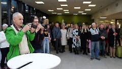 06. Открытие юбилейной выставки Сергея Волочаева. Центр культуры Kaja, 27 октября 2025 г. Фото- Александр Хмыров