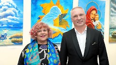 55. Открытие юбилейной выставки Сергея Волочаева. Центр культуры Kaja, 27 октября 2025 г. Фото- Александр Хмыров