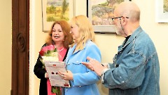 23. Открытие персональной выставки Ольги Логиновой. Центр культуры -Мере-, 28 октября 2025 г. Фото- Александр Хмыров