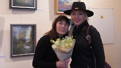 18. Открытие юбилейной выставки Галины Преображенской - «Жизнь». Центр культуры «Мере», 28 октября 2025 г. Фото- Александр Хмыров