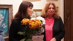 28. Открытие юбилейной выставки Галины Преображенской - «Жизнь». Центр культуры «Мере», 28 октября 2025 г. Фото- Александр Хмыров