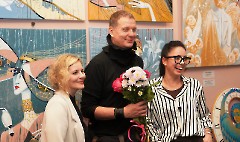 36. Открытие выставки «Музыка зимних праздников» в Театральной галерее. 6 ноября 2025 г. Фото- Александр Хмыров