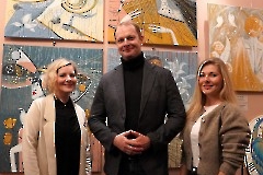 41. Открытие выставки «Музыка зимних праздников» в Театральной галерее. 6 ноября 2025 г. Фото- Александр Хмыров