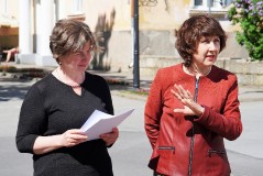 В день русского языка у памятника А.С.Пушкину