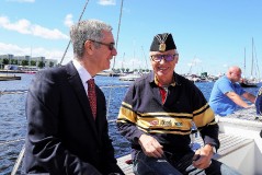 На таллинском рейде отдали дань памяти погибшим морякам