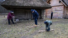 14. Vastlapäev Vabaõhumuuseumis. 2.03.2025 a. Foto - Urmas Roos