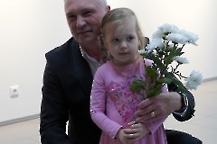 15. Открытие юбилейной выставки Сергея Волочаева. Центр культуры Kaja, 27 октября 2025 г. Фото- Александр Хмыров