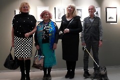 Открытие юбилейной выставки Сергея Волочаева