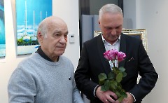 33. Открытие юбилейной выставки Сергея Волочаева. Центр культуры Kaja, 27 октября 2025 г. Фото- Александр Хмыров