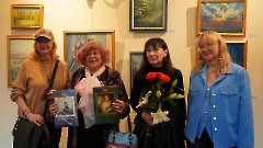 09. Открытие персональной выставки Ольги Логиновой. Центр культуры -Мере-, 28 октября 2025 г. Фото- Александр Хмыров