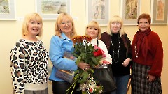 25. Открытие персональной выставки Ольги Логиновой. Центр культуры -Мере-, 28 октября 2025 г. Фото- Александр Хмыров