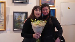 16. Открытие юбилейной выставки Галины Преображенской - «Жизнь». Центр культуры «Мере», 28 октября 2025 г. Фото- Александр Хмыров